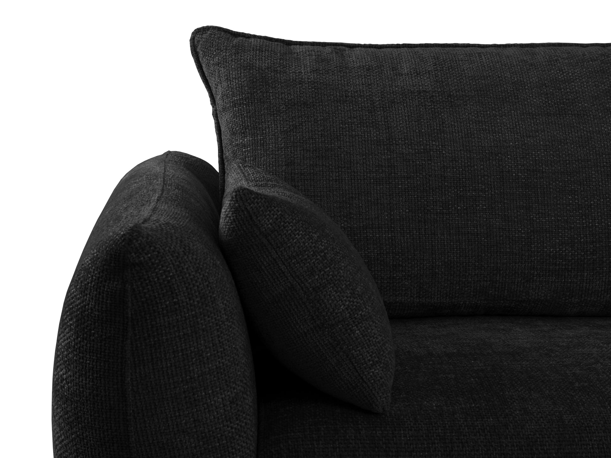Dīvāns Cosmopolitan Design Matera 190x62x16 cm melns - N1 Home