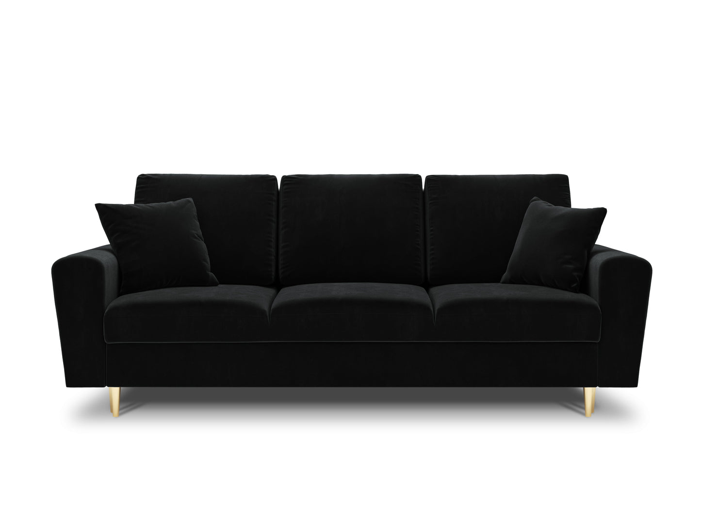 Dīvāns Cosmopolitan Design Kyoto 235x100x88 cm melns - N1 Home
