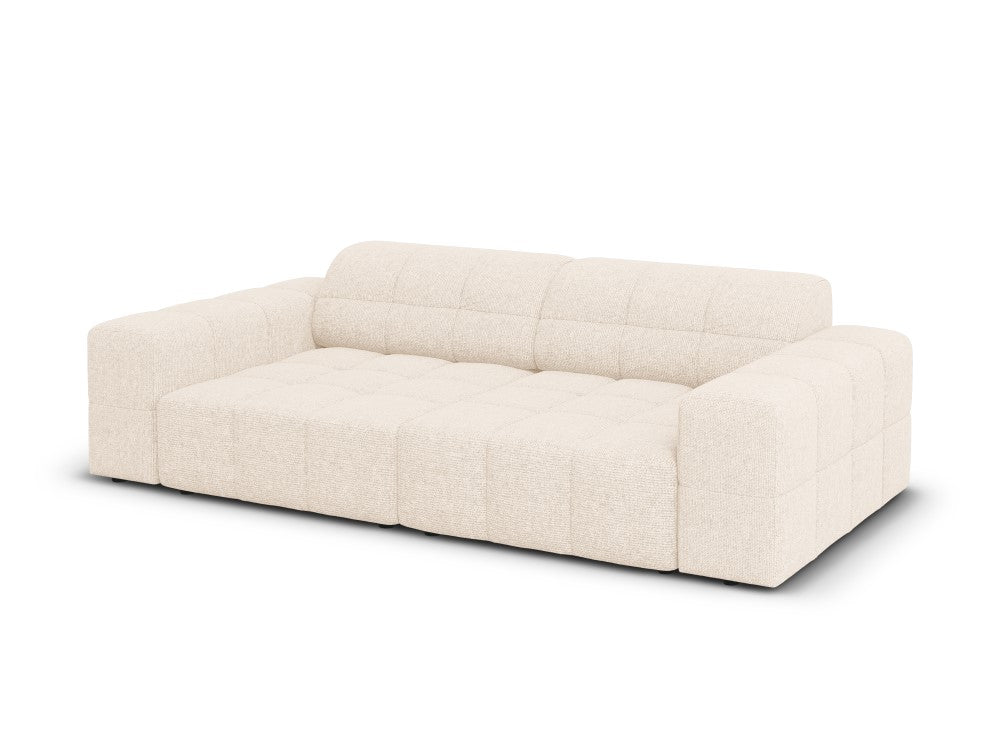 Dīvāns "Chicago" Cosmopolitan Design 204/102/70 cm gaiši bešs Haga 23 - N1 Home