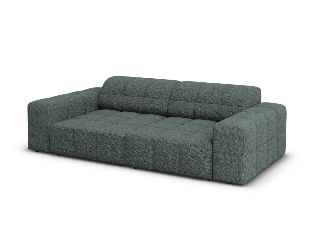 Dīvāns "Chicago" Cosmopolitan Design 204/102/70 cm jūras zaļš Haga 78 - N1 Home