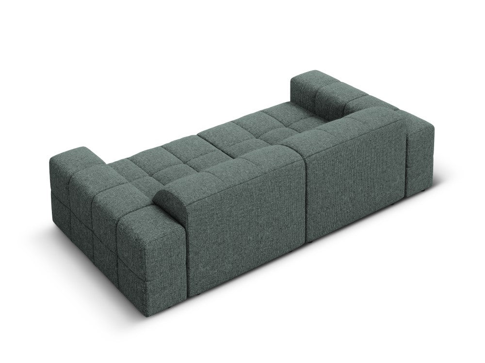 Dīvāns "Chicago" Cosmopolitan Design 204/102/70 cm jūras zaļš Haga 78 - N1 Home