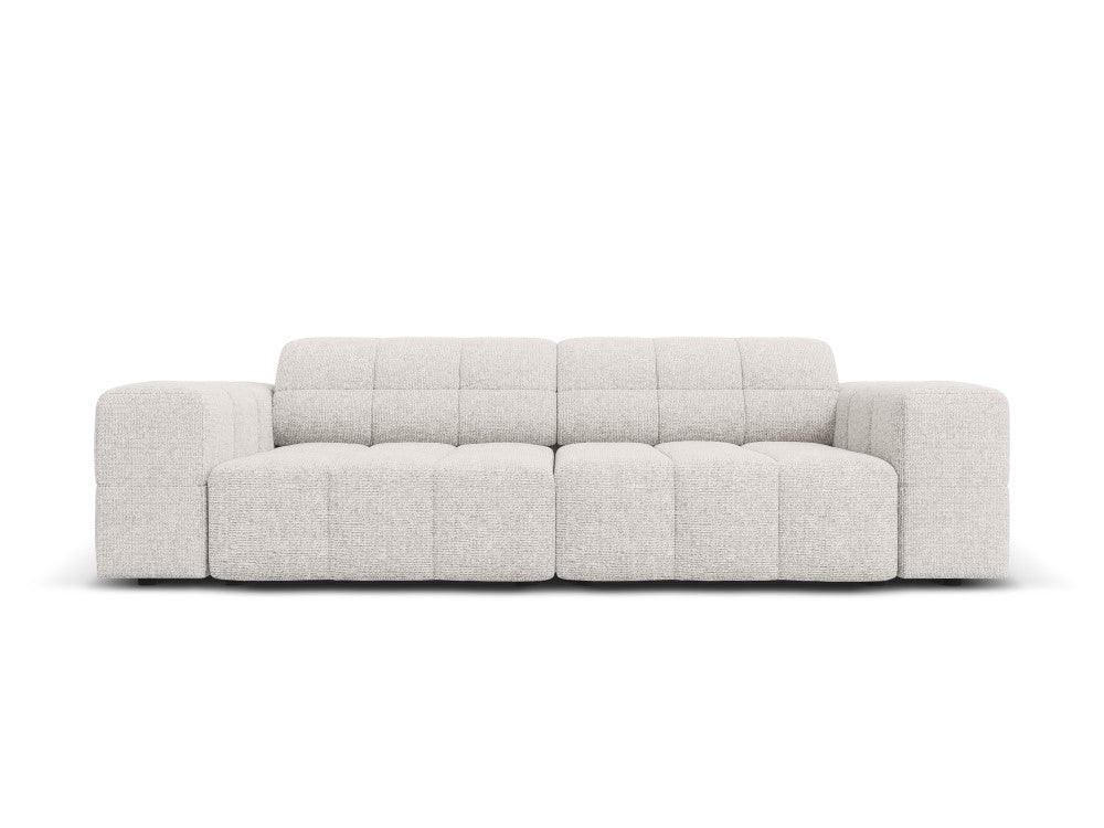 Dīvāns "Chicago" Cosmopolitan Design 204/102/70 cm gaiši pelēks Haga 06 - N1 Home