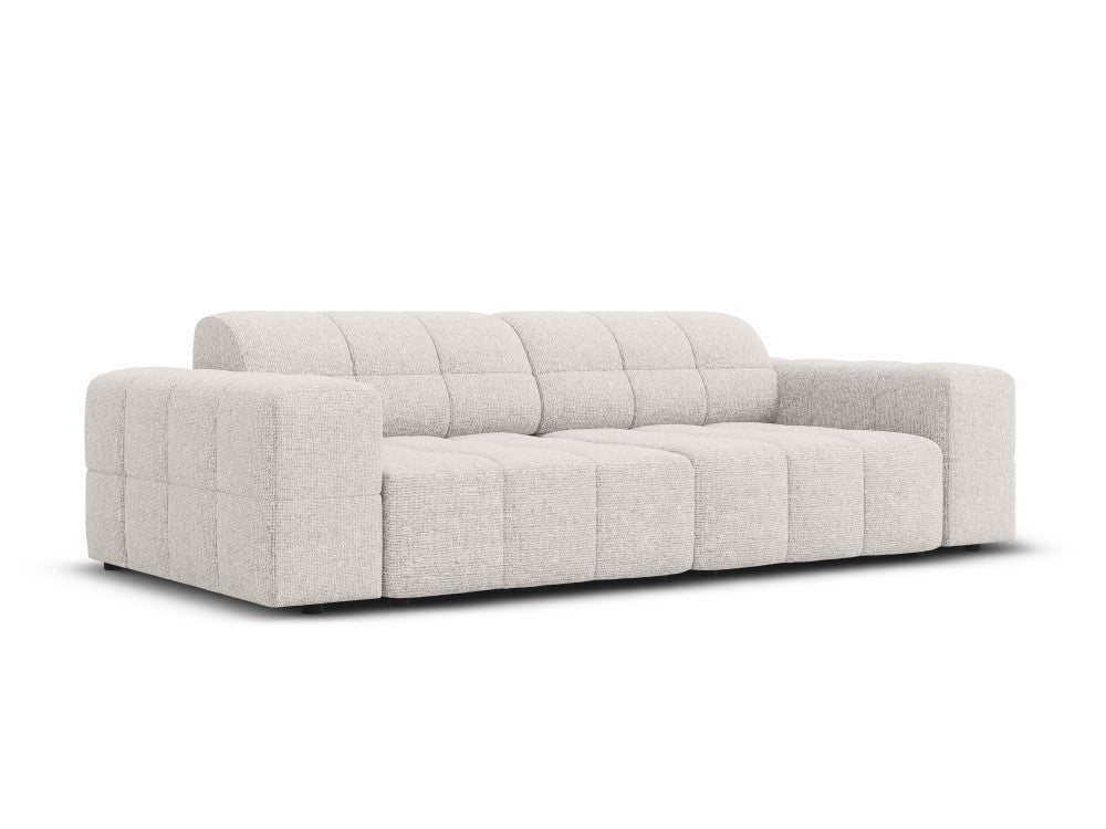 Dīvāns "Chicago" Cosmopolitan Design 204/102/70 cm gaiši pelēks Haga 06 - N1 Home