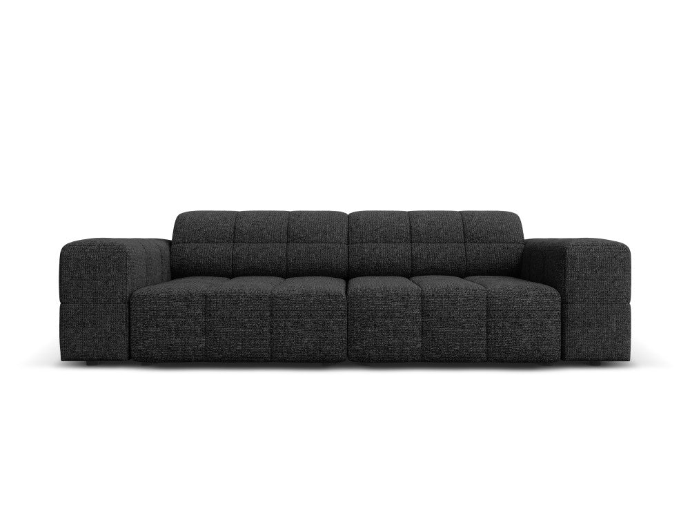 Dīvāns "Chicago" Cosmopolitan Design 204/102/70 cm melns Haga 19 - N1 Home