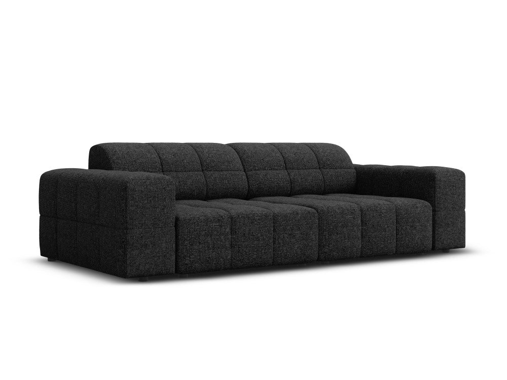 Dīvāns "Chicago" Cosmopolitan Design 204/102/70 cm melns Haga 19 - N1 Home