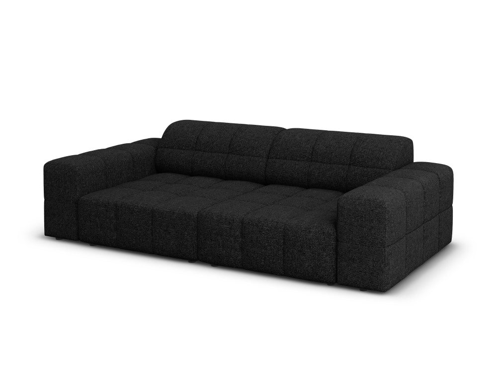 Dīvāns "Chicago" Cosmopolitan Design 204/102/70 cm melns Haga 19 - N1 Home