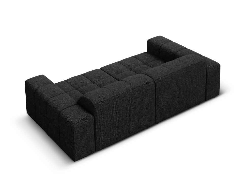 Dīvāns "Chicago" Cosmopolitan Design 204/102/70 cm melns Haga 19 - N1 Home