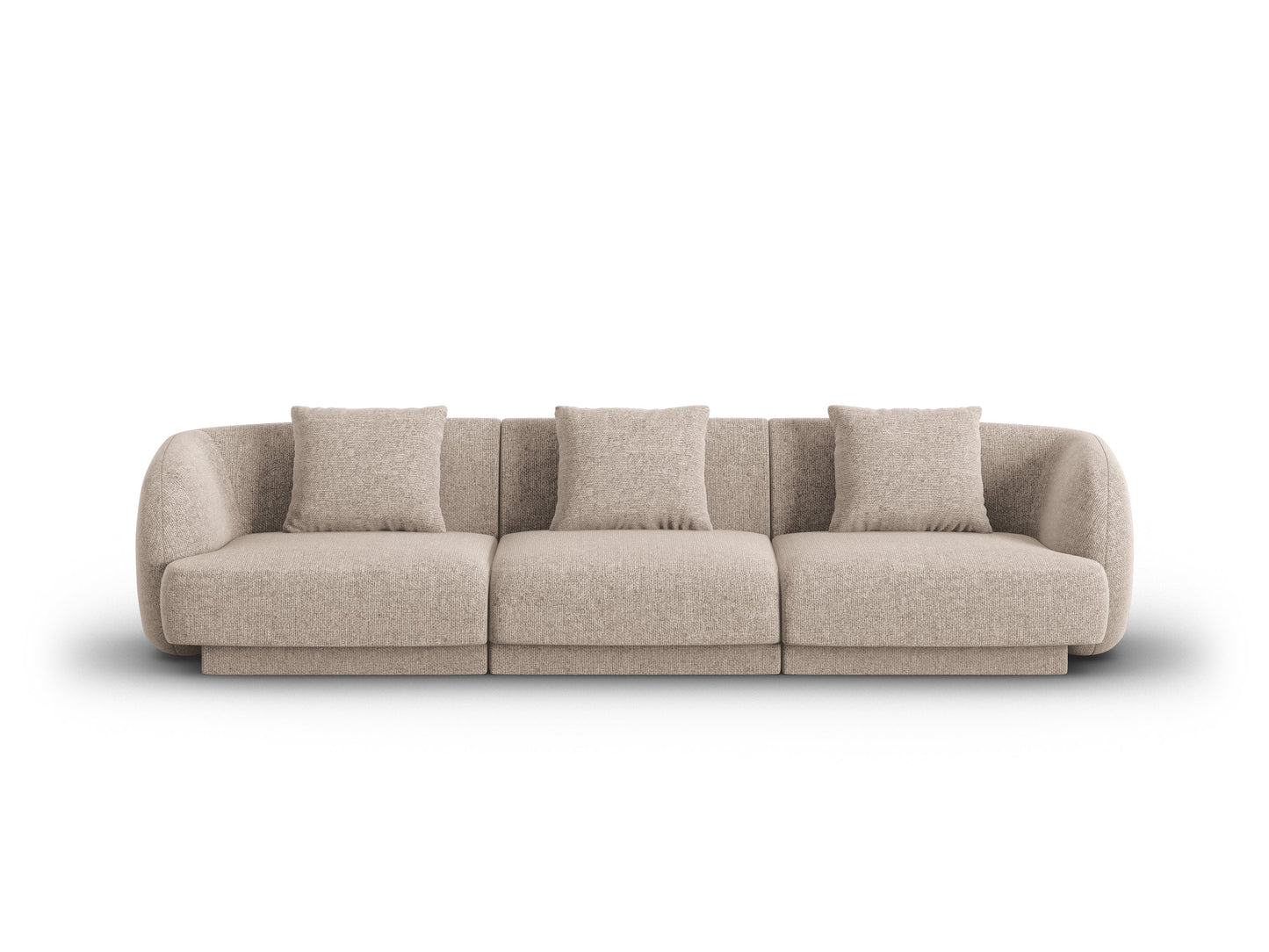 Dīvāns Cosmopolitan Design Tulum 259x85x74 cm bēšs - N1 Home