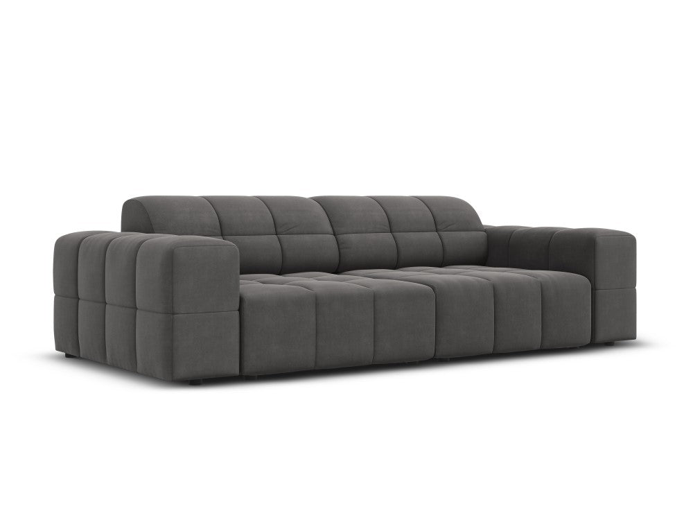 Dīvāns "Chicago" Cosmopolitan Design 204/102/70 cm tumši pelēks Blu 14 - N1 Home