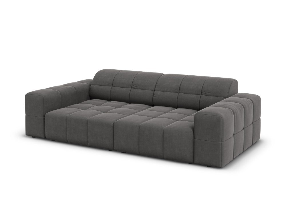 Dīvāns "Chicago" Cosmopolitan Design 204/102/70 cm tumši pelēks Blu 14 - N1 Home