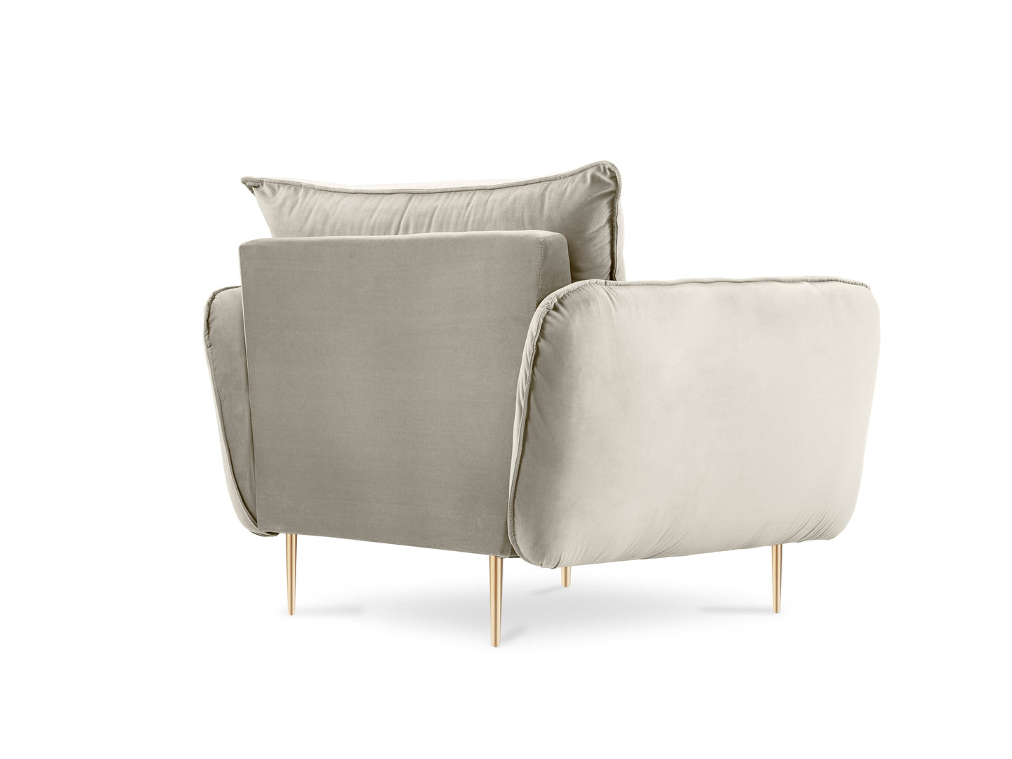 Atzveltnes krēsls Cosmopolitan Design Vienna 97x94x95 cm bēšs - N1 Home