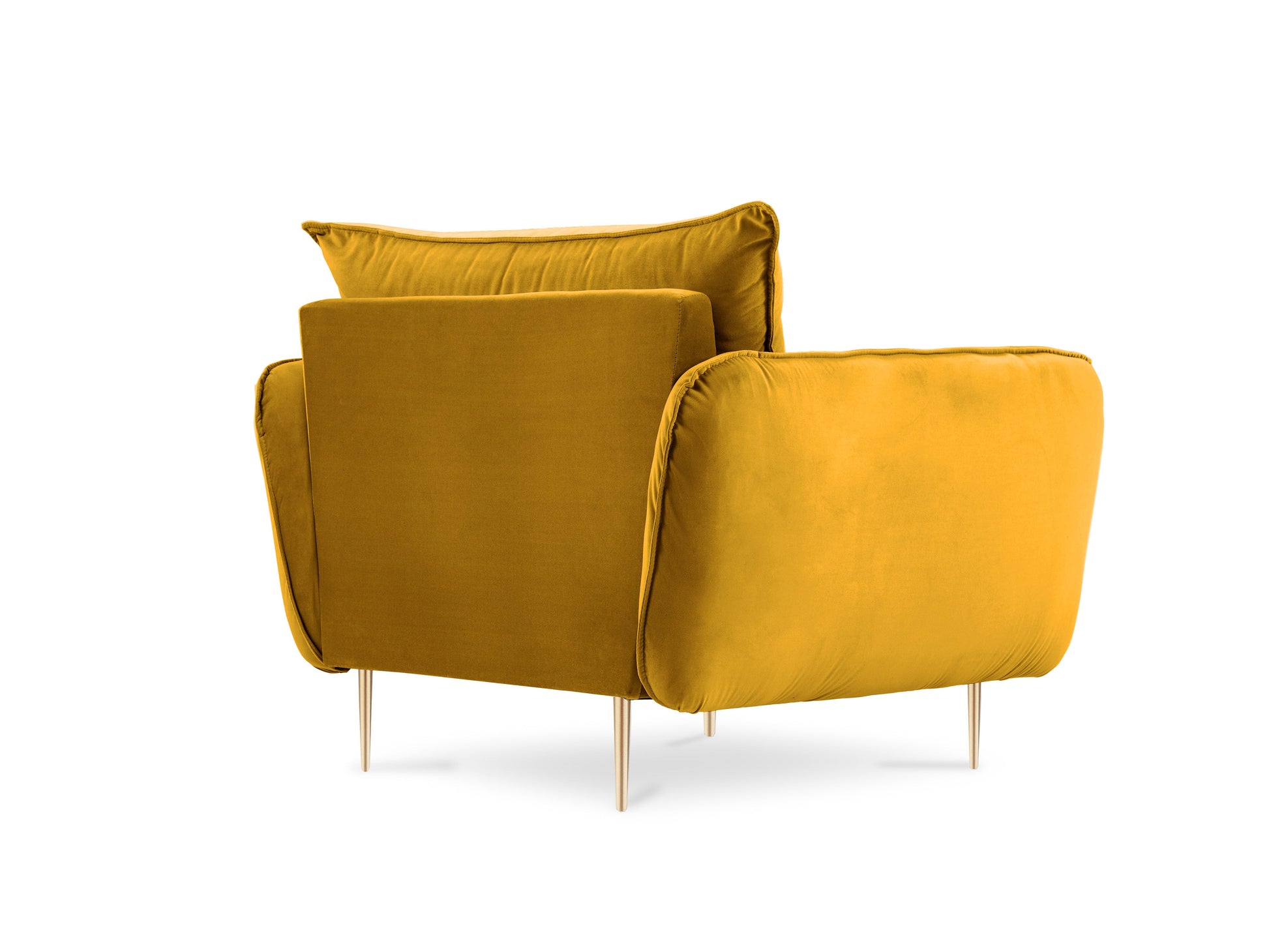 Atzveltnes krēsls Cosmopolitan Design  Vienna 97x94x95 cm sinepes - N1 Home