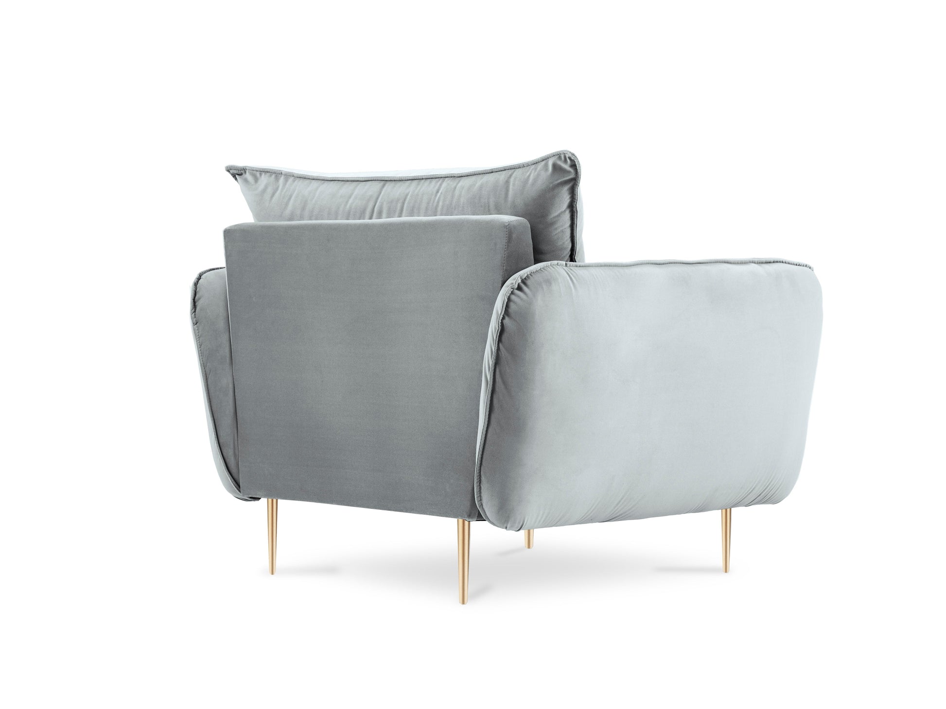 Atzveltnes krēsls Cosmopolitan Design  Vienna 97x94x95 cm gaiši pelēks - N1 Home