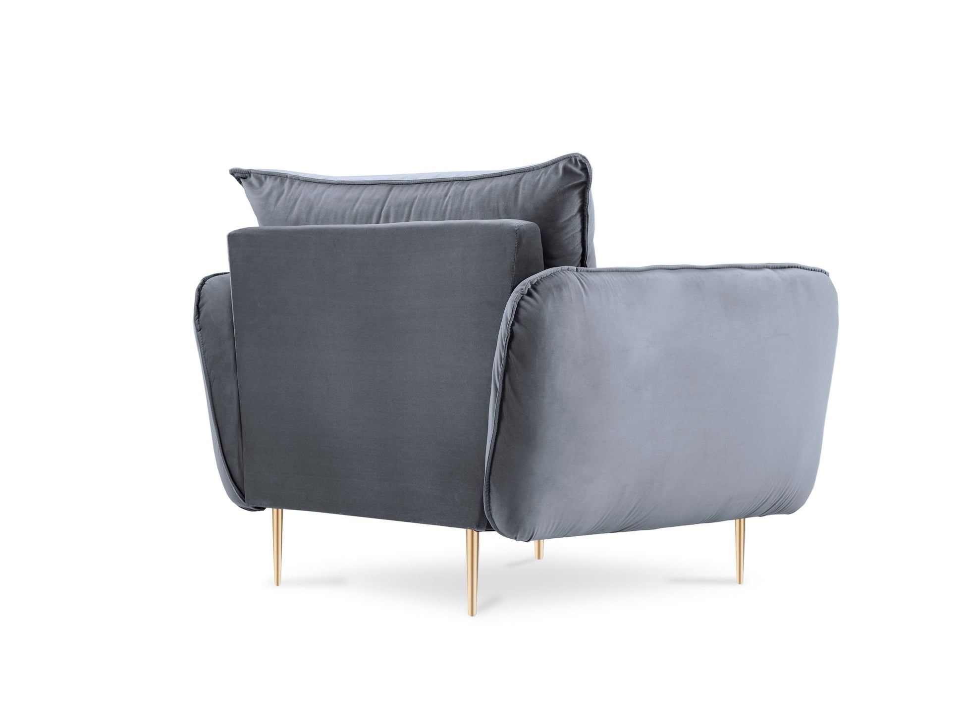 Atzveltnes krēsls Cosmopolitan Design  Vienna 97x94x95 cm pelēks - N1 Home