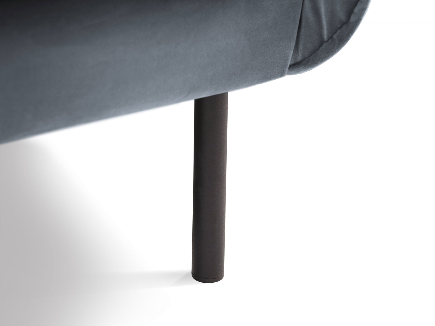 Atzveltnes krēsls Cosmopolitan Design Vienna samta 97x94x95 cm pelēks - N1 Home
