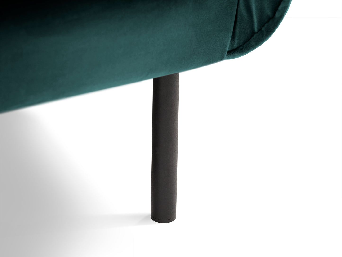 Atzveltnes krēsls Cosmopolitan Design Vienna samta 97x94x95 cm jūras zaļš - N1 Home