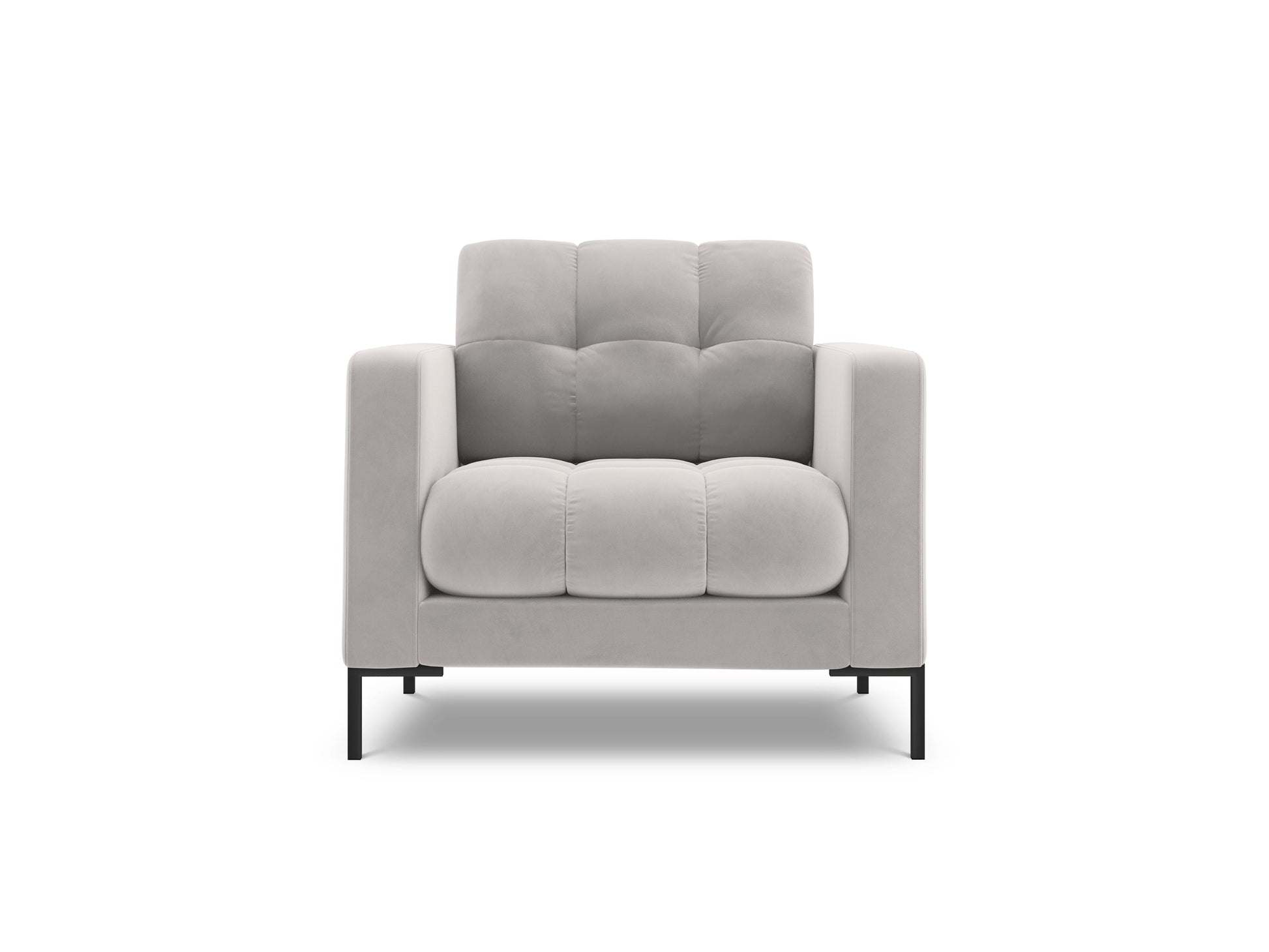 Atzveltnes krēsls Cosmopolitan Design Bali 87x92x75 cm  gaiši pelēks - N1 Home