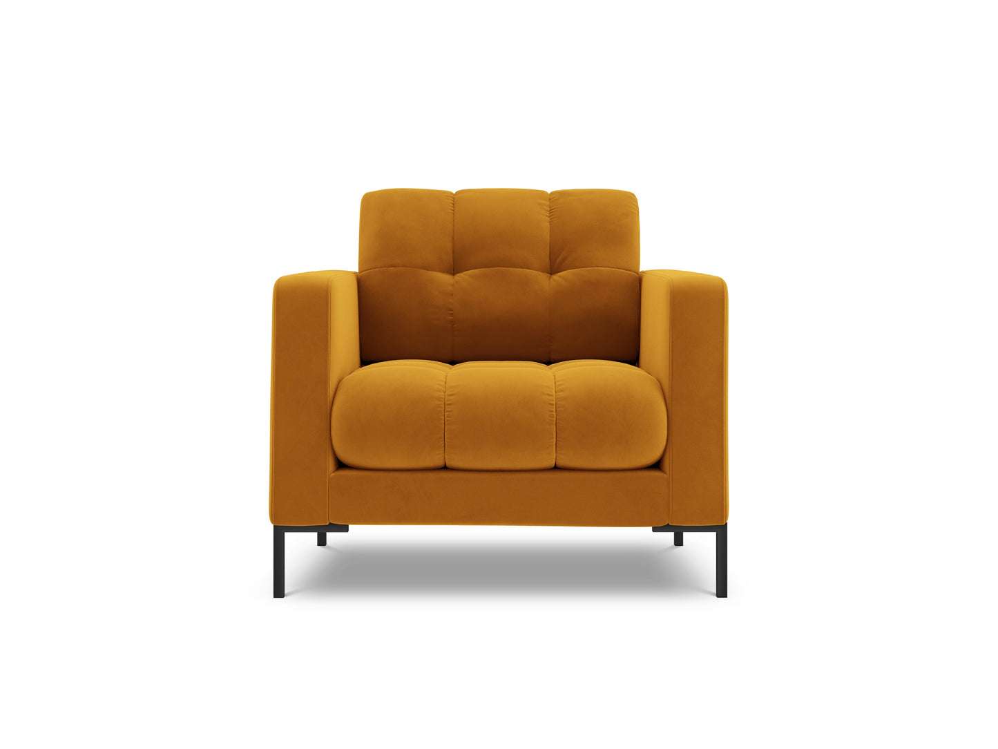 Atzveltnes krēsls Cosmopolitan Design Bali 87x92x75 cm sinepes - N1 Home