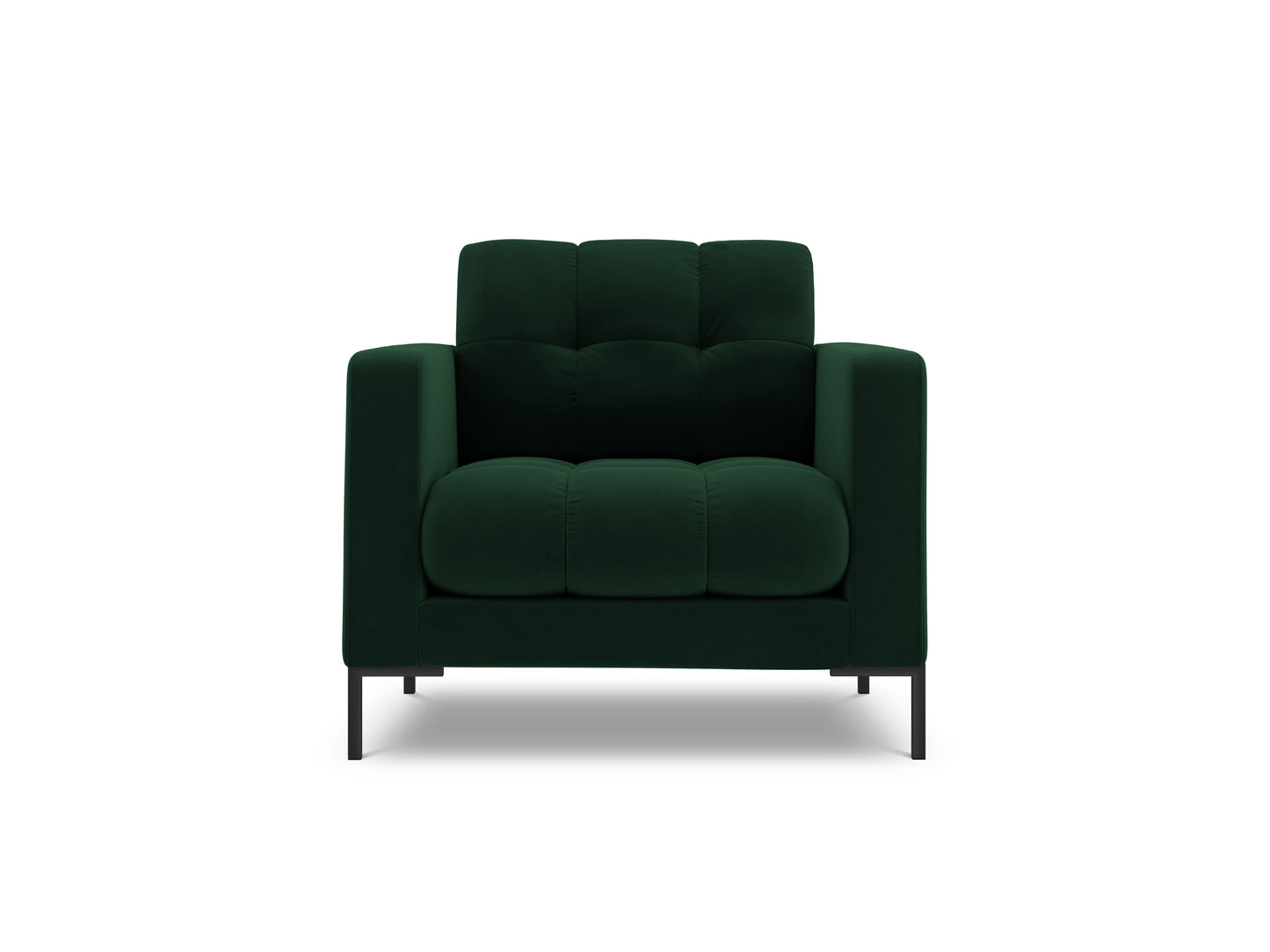 Atzveltnes krēsls Cosmopolitan Design Bali 87x92x75 cm tumši zaļš - N1 Home