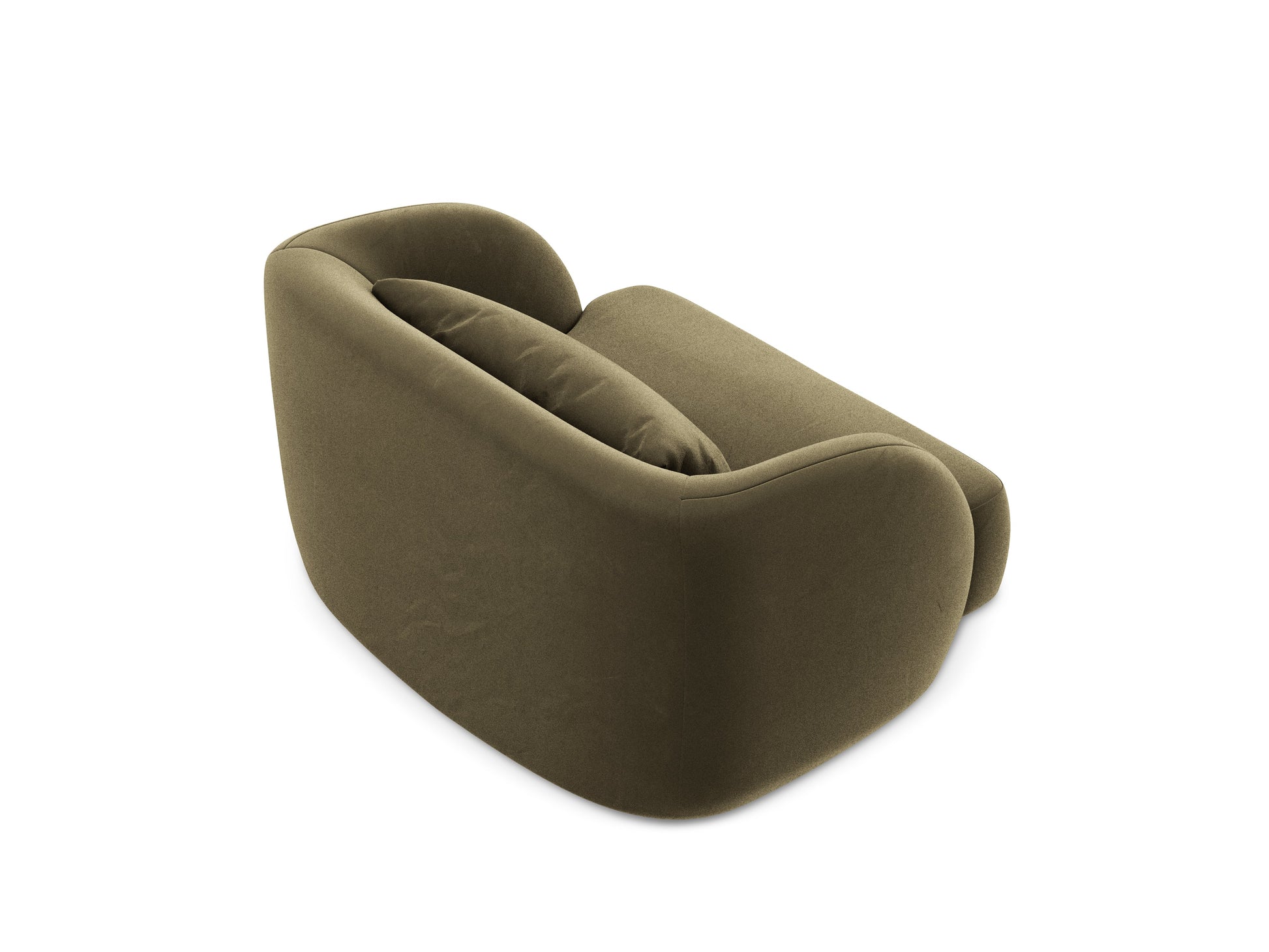 Atzveltnes krēsls Cosmopolitan Design Tulum 109x85x74 tumši bēšs - N1 Home
