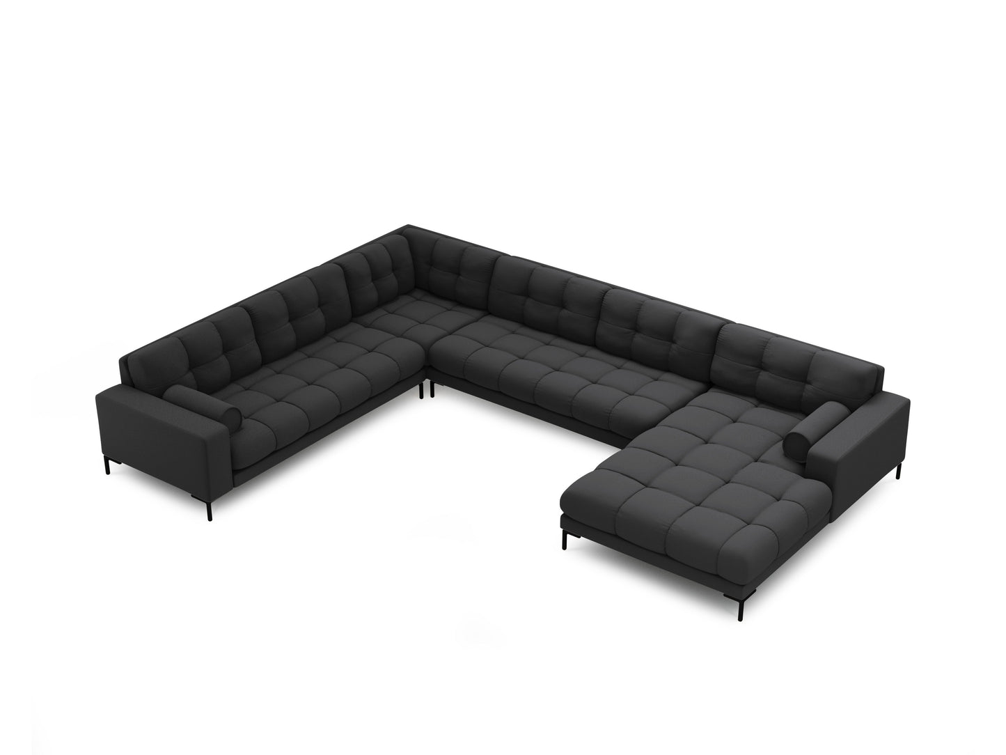 Dīvāns Cosmopolitan Design Bali 327x256x75 cm tumši pelēks - N1 Home