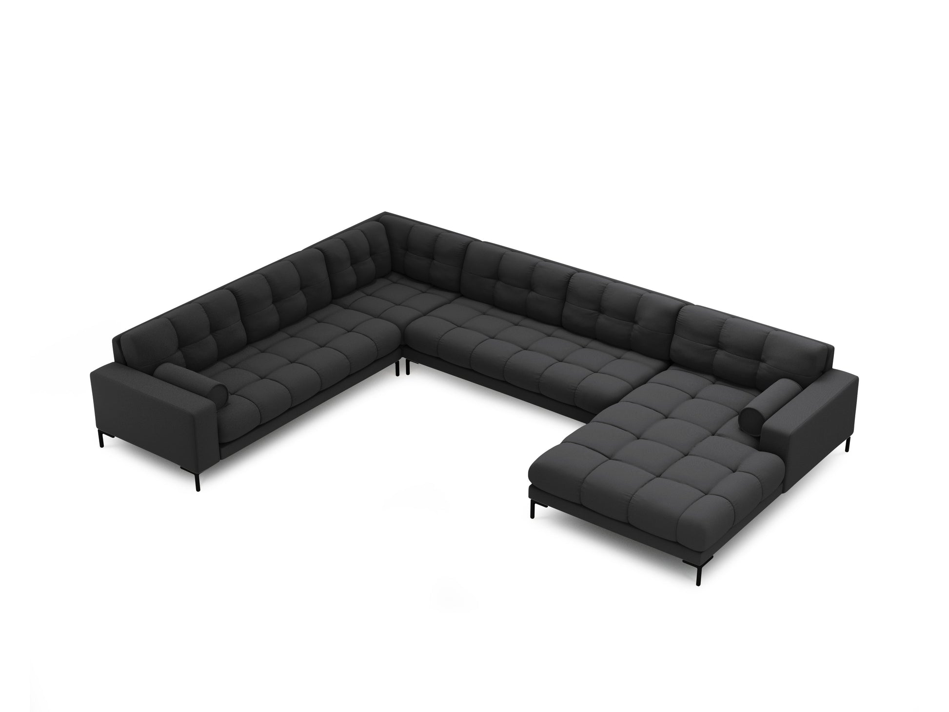 Dīvāns Cosmopolitan Design Bali 327x256x75 cm tumši pelēks - N1 Home