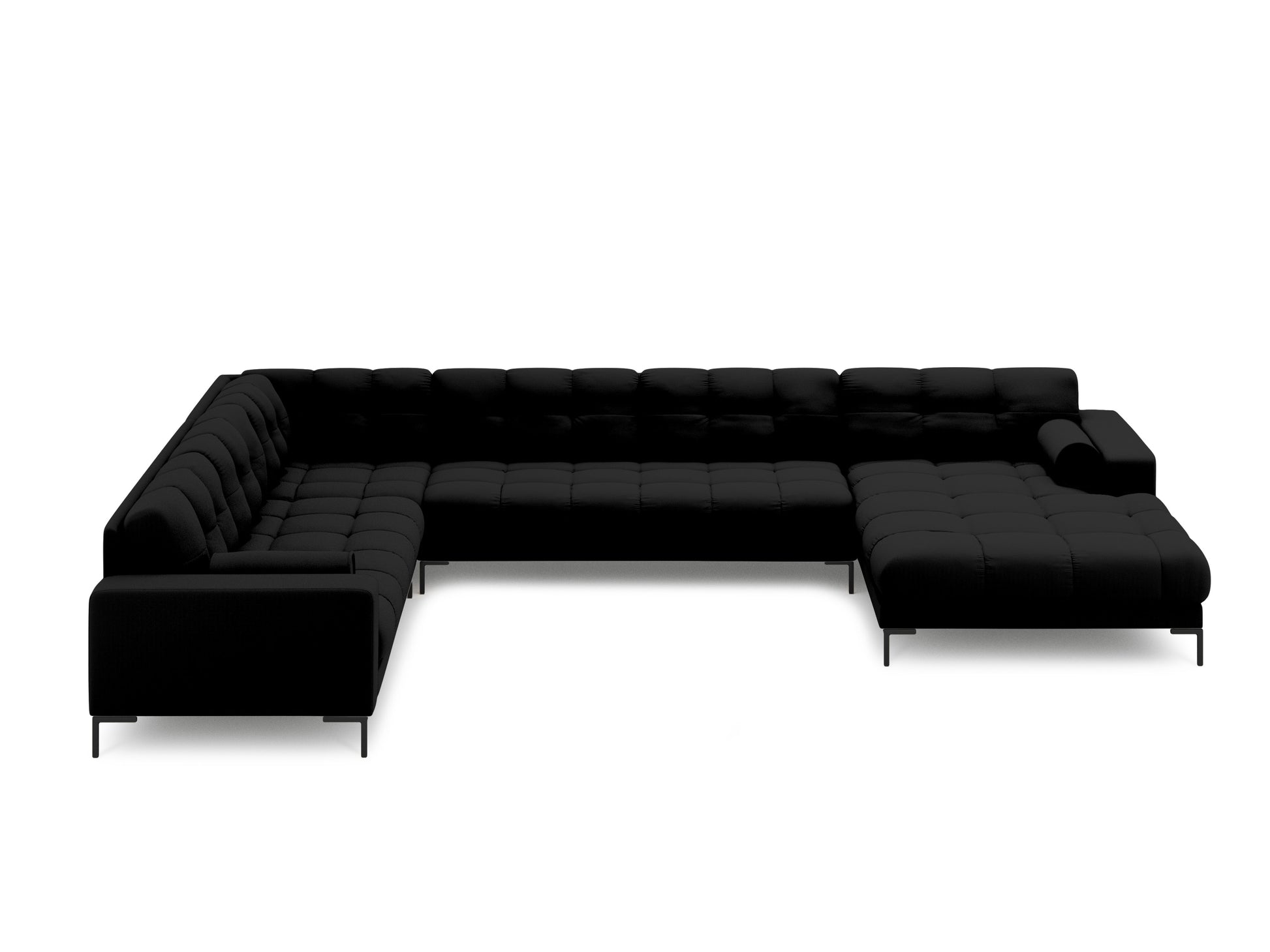 Dīvāns Cosmopolitan Design Bali 327x256x75 cm melns - N1 Home
