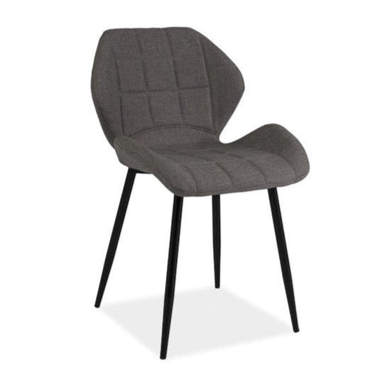 HALS KRĒSLS MELNS RĀMIS / PELĒKS TAP.06