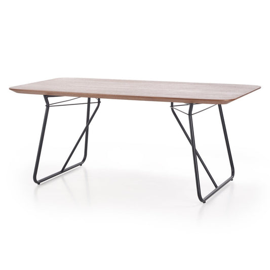 HO valriekksts/melns galds 180/90/76 cm