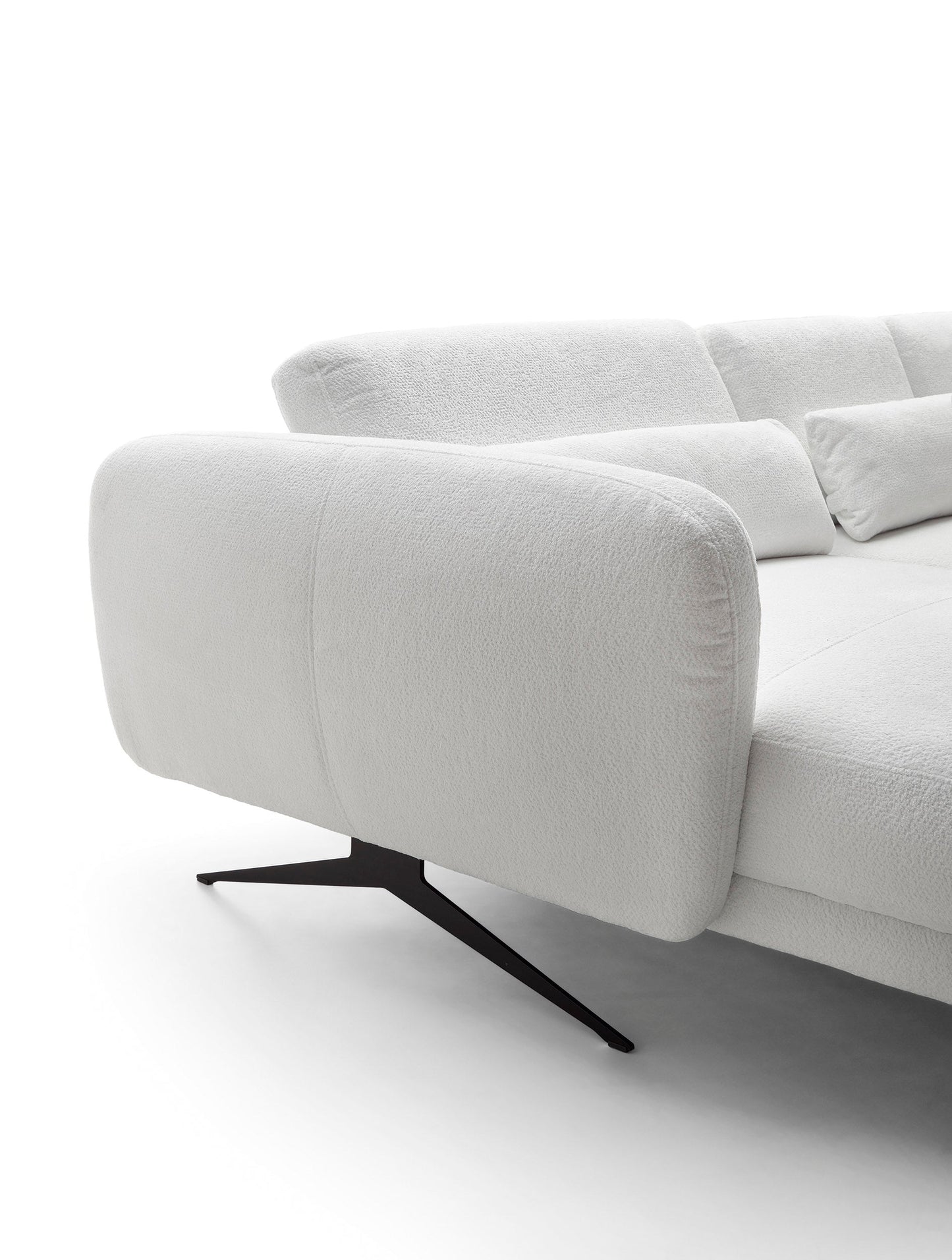 Dīvānu ALLURE 260/177/111 balts