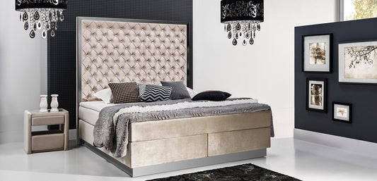 Gulta AHA 140/160/180/200 x 200 cm hroms - N1 Home