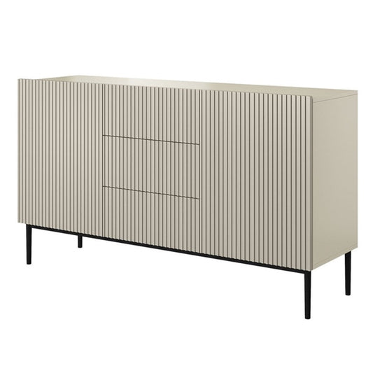 Kumode AUSTIN melnas kājas 150/85/45 kašmir