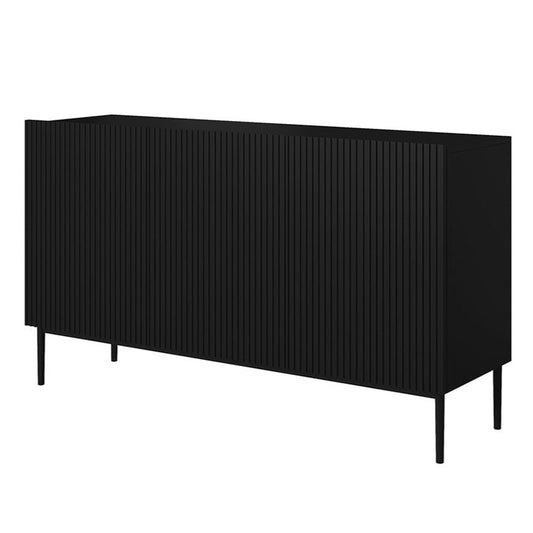 Kumode AUSTIN melnas kājas 150/85/45 melns
