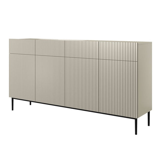 Kumode AUSTIN melnas kājas 200/105/45 kašmir
