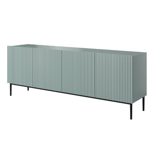 Kumode AUSTIN melnas kājas 200/85/45 debesjums zils