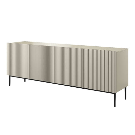 Kumode AUSTIN melnas kājas 200/85/45 kašmirs