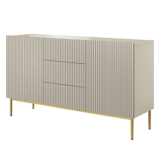 Kumode AUSTIN zelta kājas 150/85/45 kašmirs