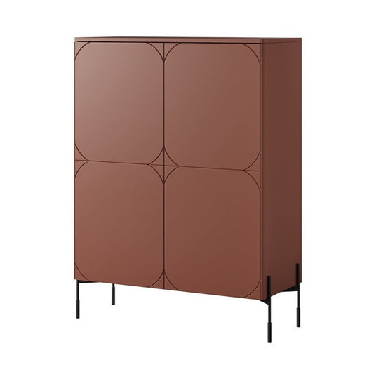 Kumode BARI ar atvilktnes 124/140/45 terrakota