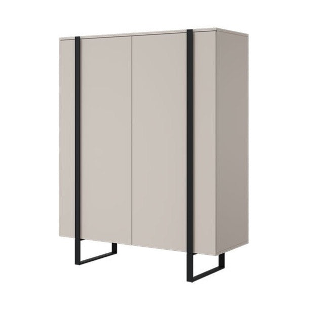 Kumode VECA 120/152/45 melns/ kašmirs