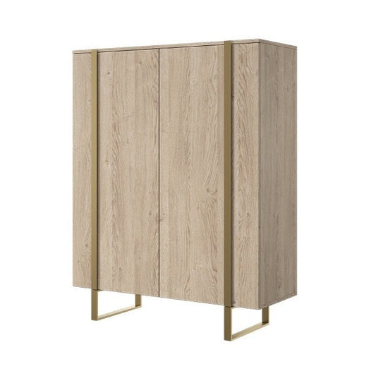 Kumode VECA 120/152/45 zelts/ dabīgs