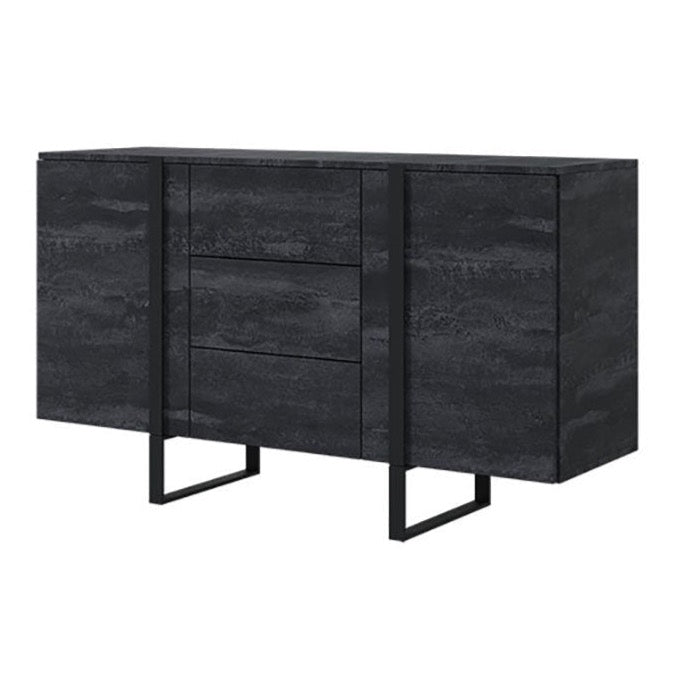 Kumode VECA 150/87/45 melns/ ogļu