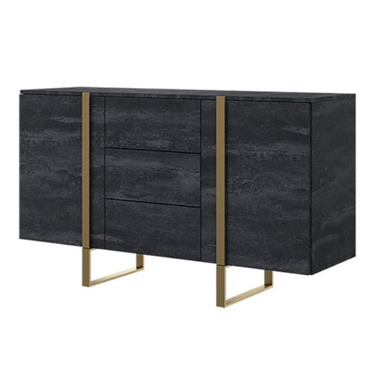 Kumode VECA 150/87/45 zelts/ ogļu