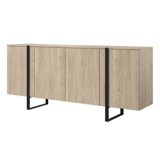 Kumode VECA 200/87/45 melns/ dabīgs