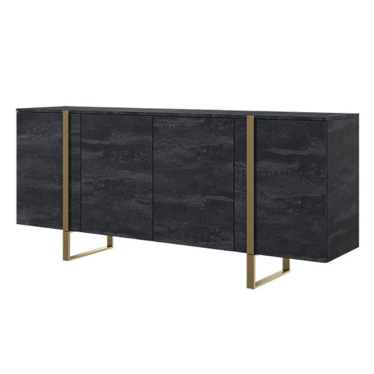 Kumode VECA 200/87/45 zelts/ ogļu