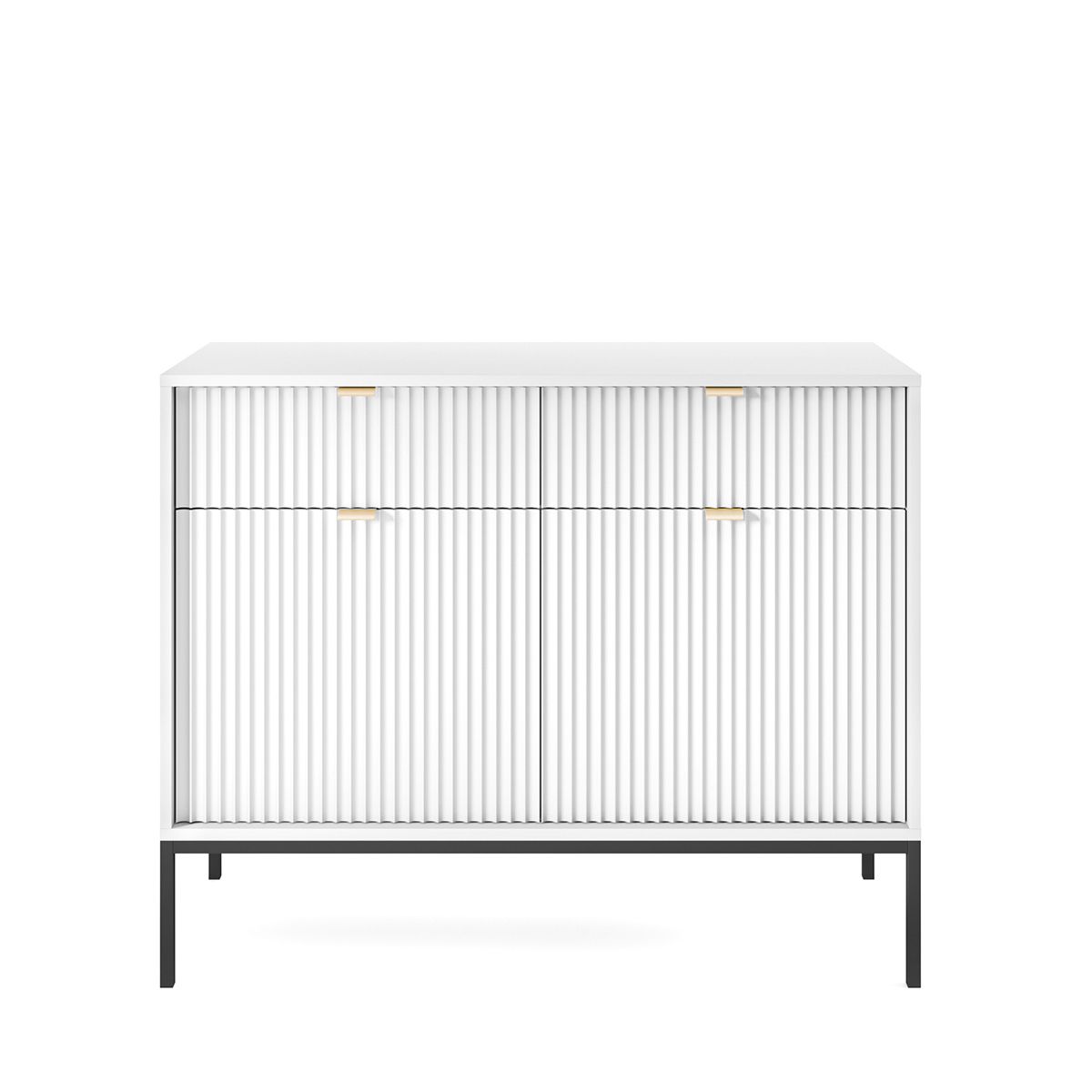 NV kumode balta 104x83x39