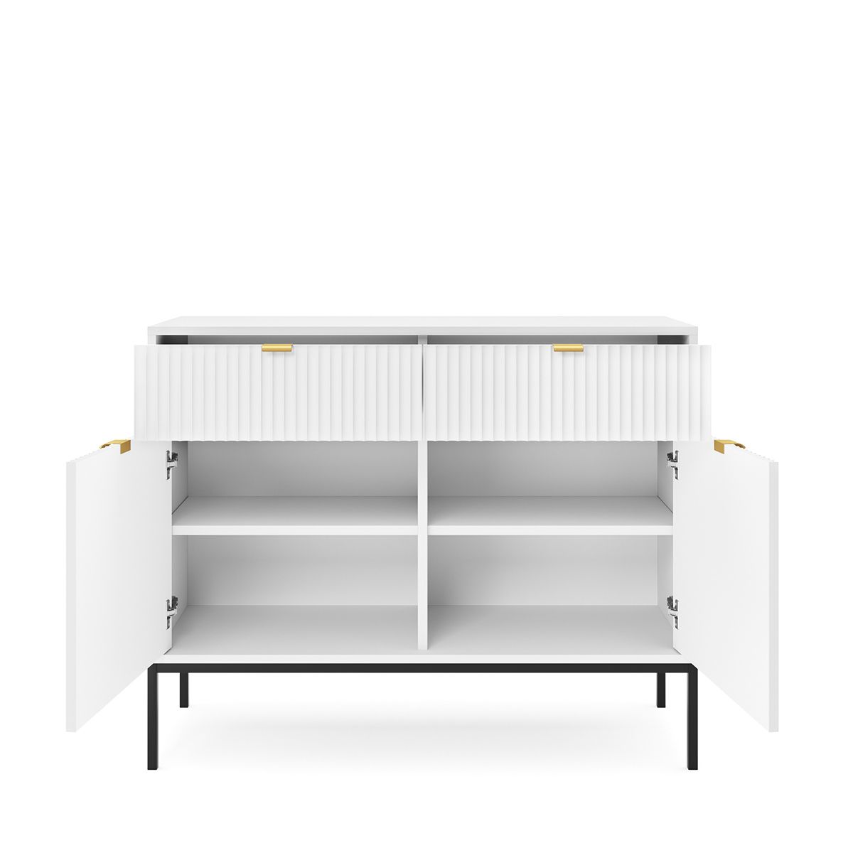 NV kumode balta 104x83x39
