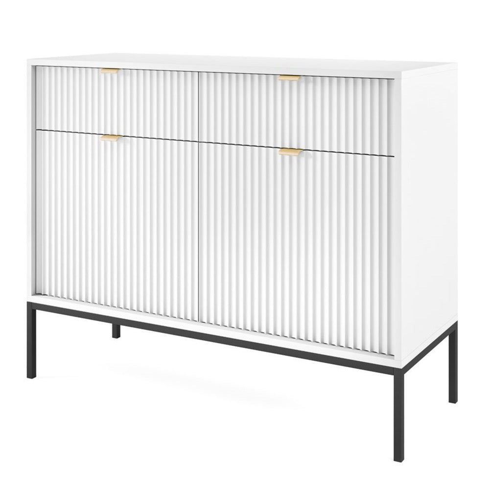NV kumode balta 104x83x39