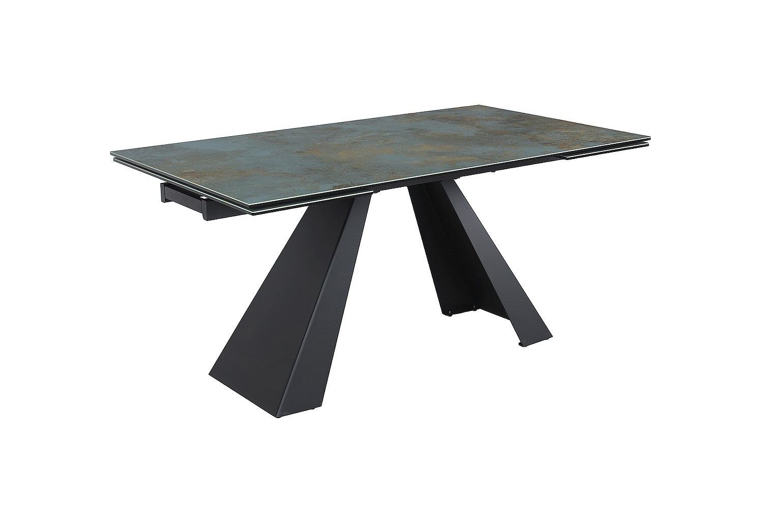 Salvadore keramikas galds Ossido Verde 90x160-240 cm
