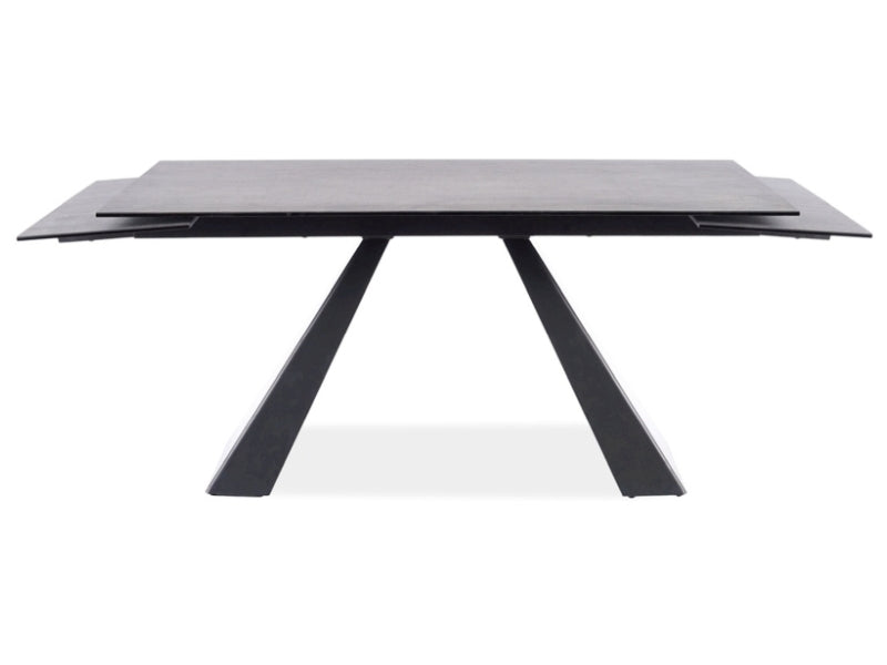 Salvadore keramikas galds pelēks marmors 90x180-260 cm