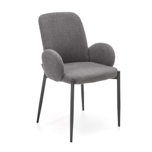 TE pelēka krēsls 58/58/89/48 cm